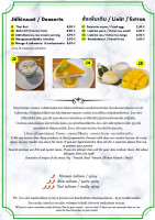 Viikinkiravintola Harald menu