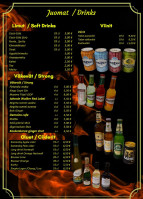 Viikinkiravintola Harald menu