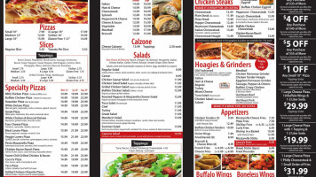 Cronin's menu