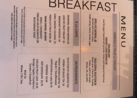 Wow Burger menu