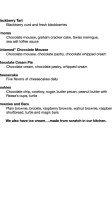 Cat (cat People) menu