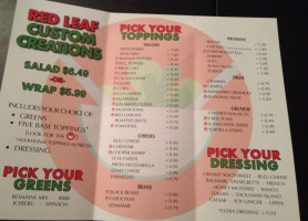 Oslo-båden menu