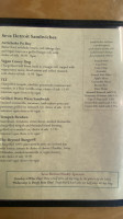 Guttas Julebord menu