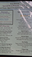 Guttas Julebord menu