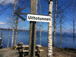Uittotunnelin Kahvila outside