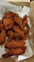Frankie's Pizza Wings food