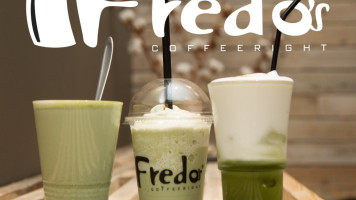 Fredo's Coffee Right food