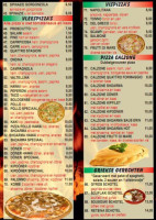 Pizzeria Palermo menu
