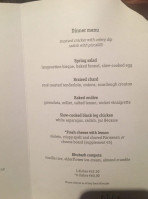 De Stadskwekerij Bv Amsterdam menu