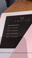 Zenith Apeldoorn Apeldoorn menu