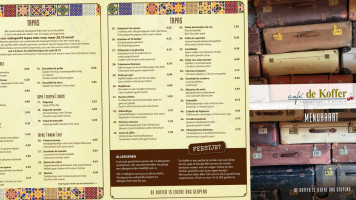 Café De Koffer menu