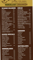 Eetcafe De Kwikkel Medemblik menu