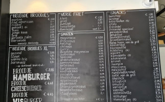 The Sawmill Cafe (cafetaria De Zagerij) menu