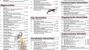 Indonesisch Specialiteiten Indrapura Driebergen-rijsenburg menu