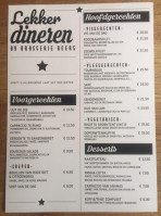 Brasserie Beers menu