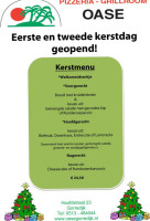 Pizzeria Oase Gorredijk menu