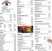 V.o.f. Cafetaria De Brugpieper menu