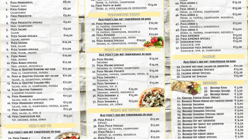 Grillroom En Pizzeria Compascuum menu