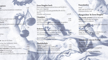 Brasserie De Vii Deugden Dalfsen menu