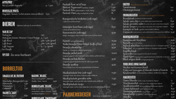 Café Pagnevaart menu