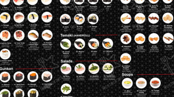 Arigato Sushi Grill Waalre menu