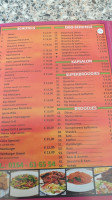 Grillroom Pizzeria Cairo menu