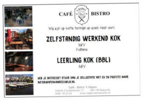Cafe-bistro 't Wapen B.v. Reeuwijk inside