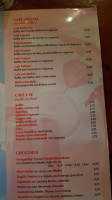 Pancho's Cantina menu