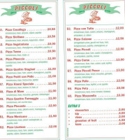 Pizzeria Piccoli SintOedenrode Geverifieerd menu