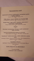 Infini menu