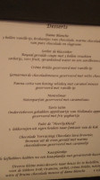 Bistro De Heerlijckheid menu