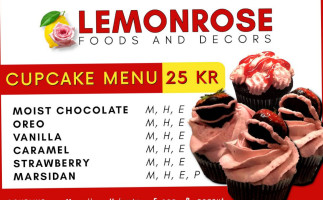 Lemonrose Kafe food