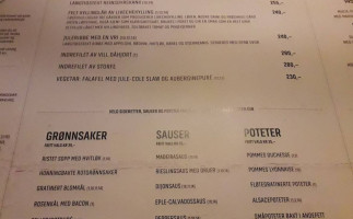 Brasserie Victoriahaven menu