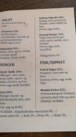 Sjøflyhavna Kro menu