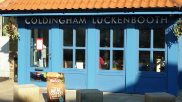 Coldingham Luckenbooth outside
