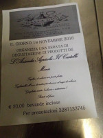 Trattoria Dalla Gigia menu