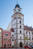 Věž Staré Radnice Masarykovo Náměstí Třeboň inside