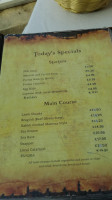 Pirate's Galley menu