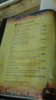 Pirate's Galley menu