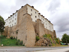 Kadaň Castle outside