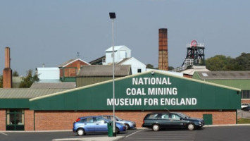 The Cafe At National Coal Mining Museum For England outside