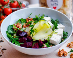 Round Power Bowl Take Away food