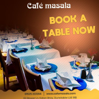 Cafe Massala food