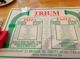 Trattoria Trium food