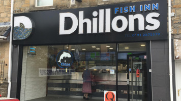 Dhillons Fish Inn food