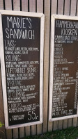 Hammerhavns Kiosken menu