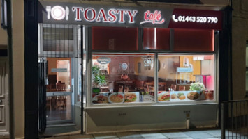 Toasty Café food