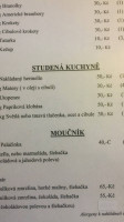Restaurace U Pstruha menu
