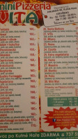 Pizzeria Vita menu