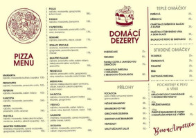 Restaurace Pizzeria Prosecco Jičín menu
